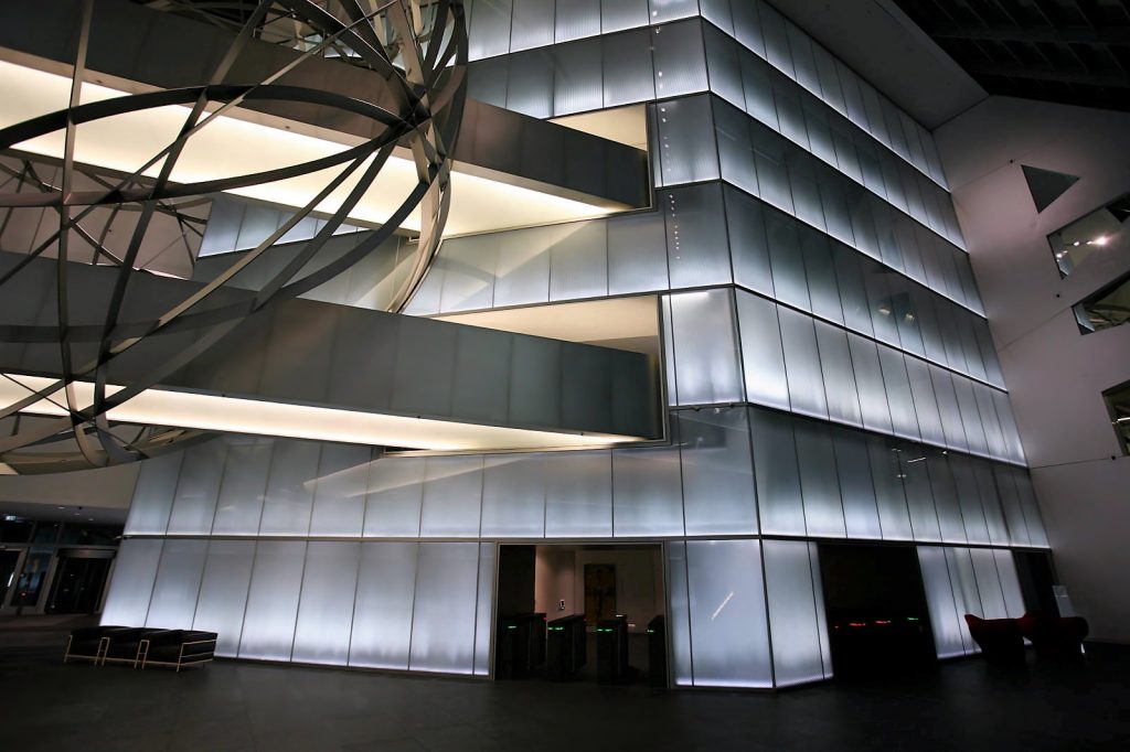 LED Lichtsysteme Bank Frankfurt